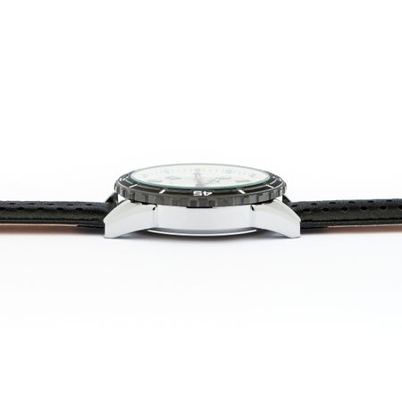 LMD489A-5 Date watch Sol Black & Chrome