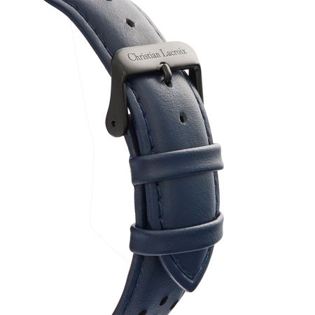LMD489N-3 Date watch Sol Navy & Black
