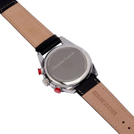 LMK489A-6 Chronograph Sol Black & Chrome