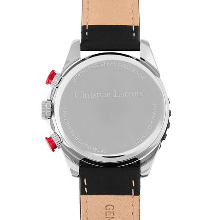 LMK489A-7 Chronograph Sol Black & Chrome