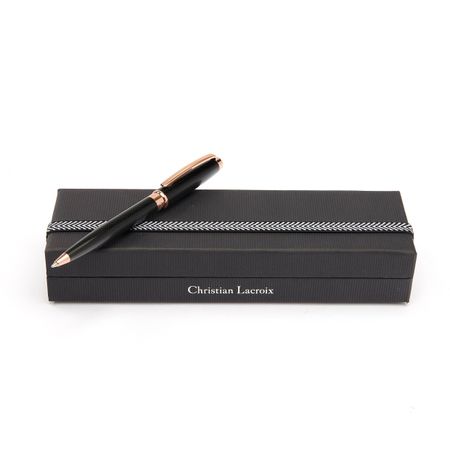 LSW4194E-5 Ballpoint pen Caprio Black/ Rose Gold