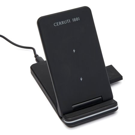 Cerruti 1881 Wireless charger Block Black
