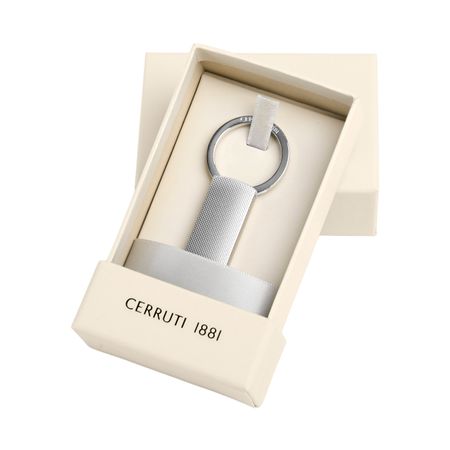 Cerruti 1881 Key ring Belgravia Chrome