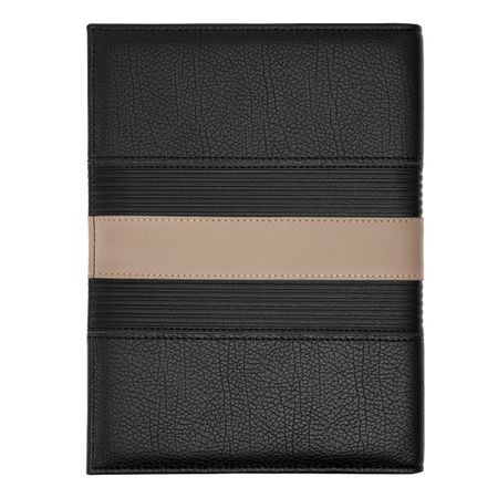Cerruti 1881 Folder A5 Delano Taupe & Black