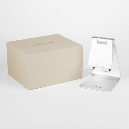 NDT328B-5 Cerruti 1881 Phone stand Block Silver