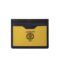 NEC327S-3 Cerruti 1881 Card holder Brick Yellow Black Navy