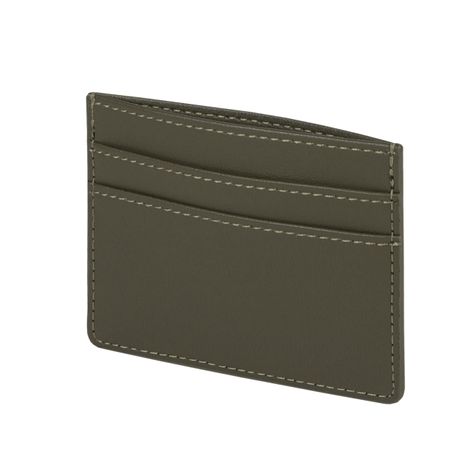 NEC327X-4 Cerruti 1881 Card holder Brick Beige Khaki Black