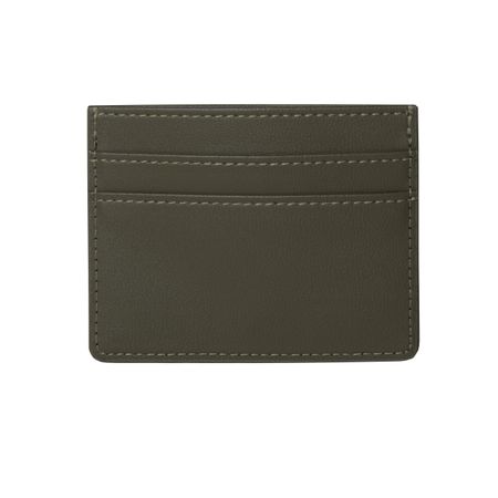 NEC327X-5 Cerruti 1881 Card holder Brick Beige Khaki Black