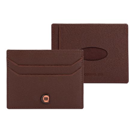Cerruti 1881 Card holder Bond Brown