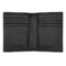 NLE406A-3 Cerruti 1881 Folding card holder Delano Black