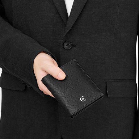 Cerruti 1881 Card holder trifold Belgravia Black