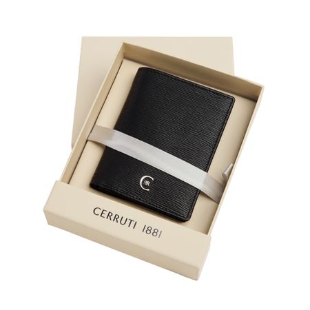 Cerruti 1881 Card holder trifold Belgravia Black