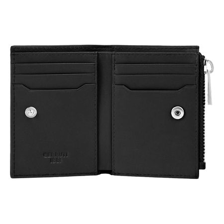 NLE627A-3 Cerruti 1881 Folding card holder Jefferson Black