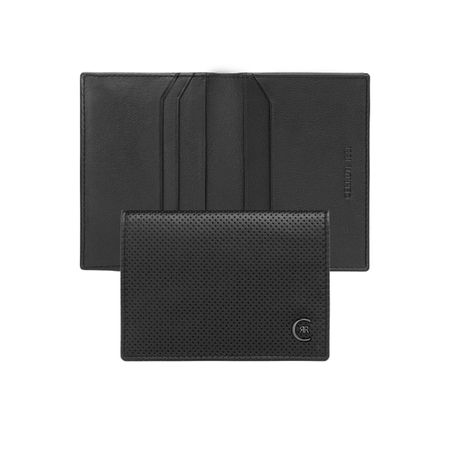 Cerruti 1881 Card holder with flap Islington Black