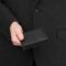 Cerruti 1881 Card holder with flap Islington Black