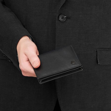 Cerruti 1881 Card holder with flap Islington Black