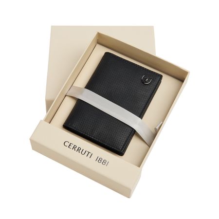 Cerruti 1881 Card holder with flap Islington Black