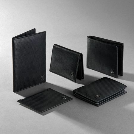 Cerruti 1881 Card holder with flap Islington Black