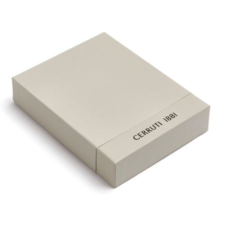 NLP406X-9 Cerruti 1881 Passport holder Delano Taupe & Black