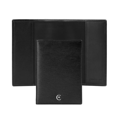 Cerruti 1881 Passport holder Belgravia Black