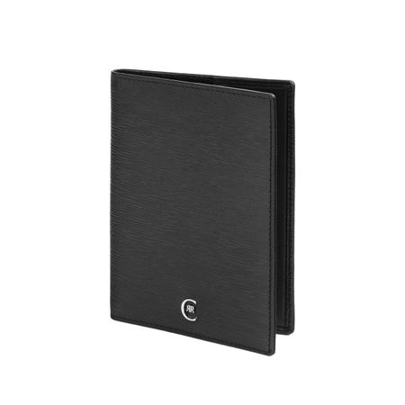 NLP515A-4 Cerruti 1881 Passport holder Belgravia Black