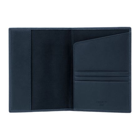 NLP627N-3 Cerruti 1881 Passport holder Jefferson Dusk Blue
