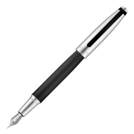 Cerruti 1881 Fountain pen Benson Black & Chrome
