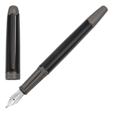 Cerruti 1881 Fountain pen Holborn Black & Gun