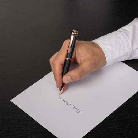 Cerruti 1881 Ballpoint pen Austin Black/rosegold