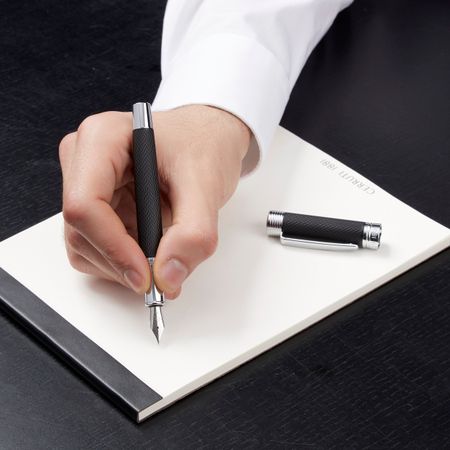Cerruti 1881 Fountain pen Zoom Diamond Black