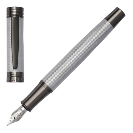 Cerruti 1881 Fountain pen Zoom Diamond Chrome