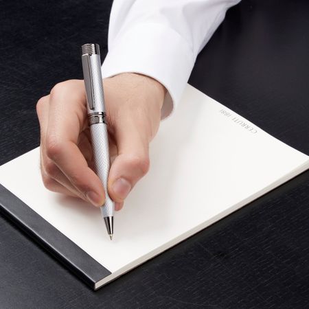 Cerruti 1881 Ballpoint pen Zoom Diamond Chrome