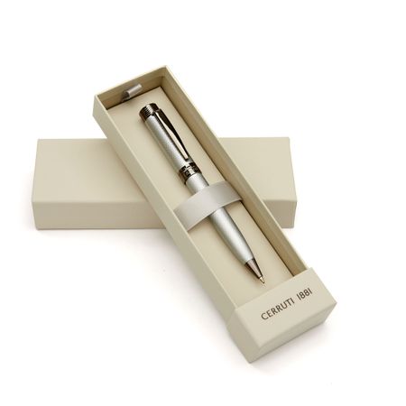 Cerruti 1881 Ballpoint pen Zoom Diamond Chrome