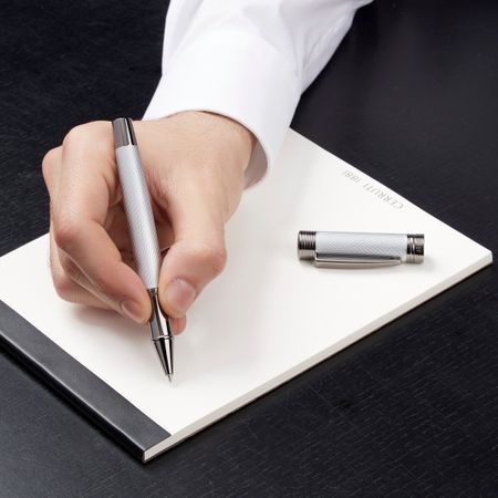 Cerruti 1881 Rollerball pen Zoom Diamond Chrome