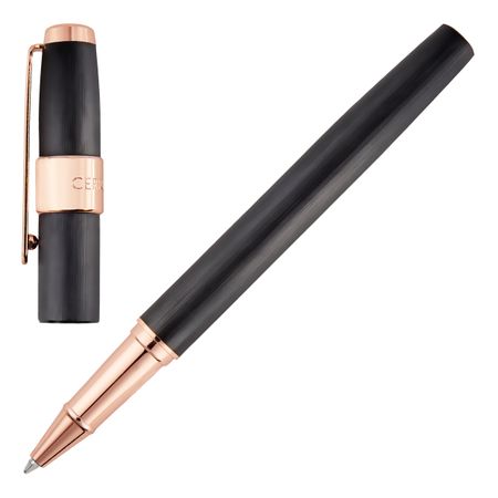 Cerruti 1881 Rollerball pen Block Brushed Black