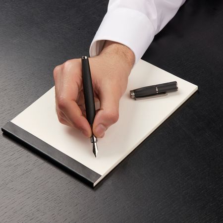 NSW4542A-5 Cerruti 1881 Fountain pen Brick Black