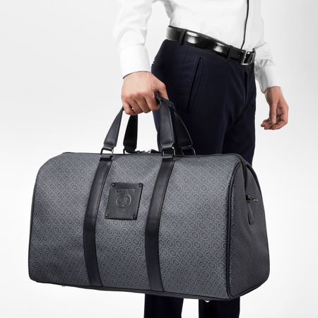 Cerruti 1881 Travel bag Logomania Grey