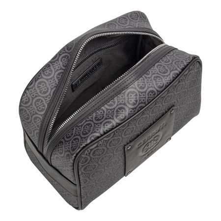 Cerruti 1881 Toiletry Bag Logomania Grey