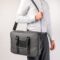 Cerruti 1881 Document bag Logomania Grey