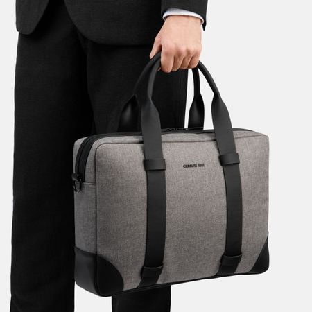 NTD512K-6 Cerruti 1881 Document bag Holborn Light Grey