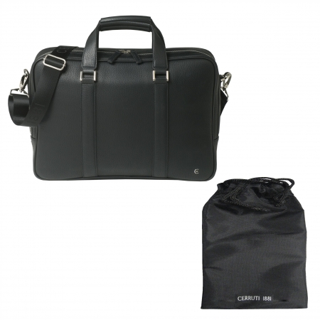 Cerruti 1881 Document bag Hamilton Black