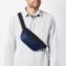 NTJ328N-6 Cerruti 1881 Waistpack Block Navy