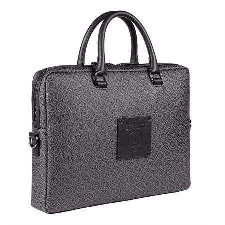 Cerruti 1881 Laptop bag Logomania Grey