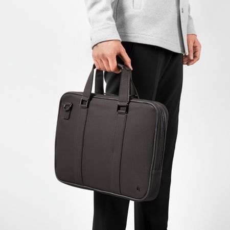 NTL711Y-8 Cerruti 1881 Computer bag Hamilton Brown