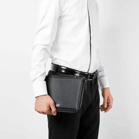 NTM329A-5 Cerruti 1881 Conference folder A5 Regent Black