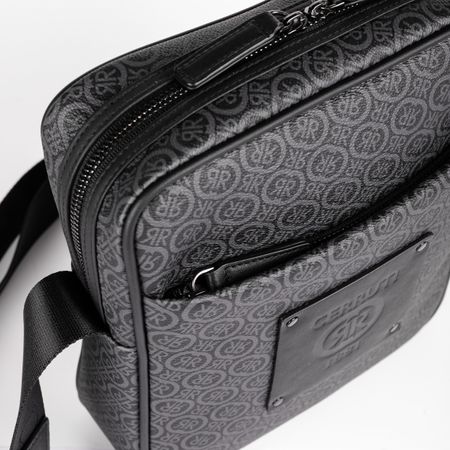 Cerruti 1881 Reporter bag Logomania Grey
