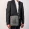 Cerruti 1881 Reporter bag Logomania Grey